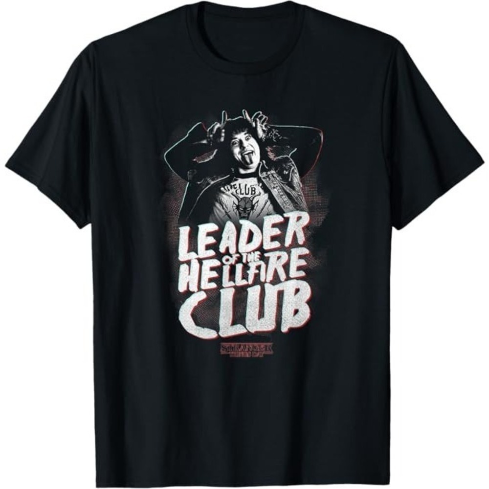 Stranger Things Day Eddie Munson Leader Of The Hellfire Club T-Shirt